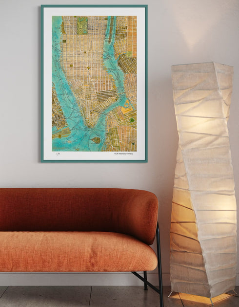 Manhattan Map | Limited Edition Prints